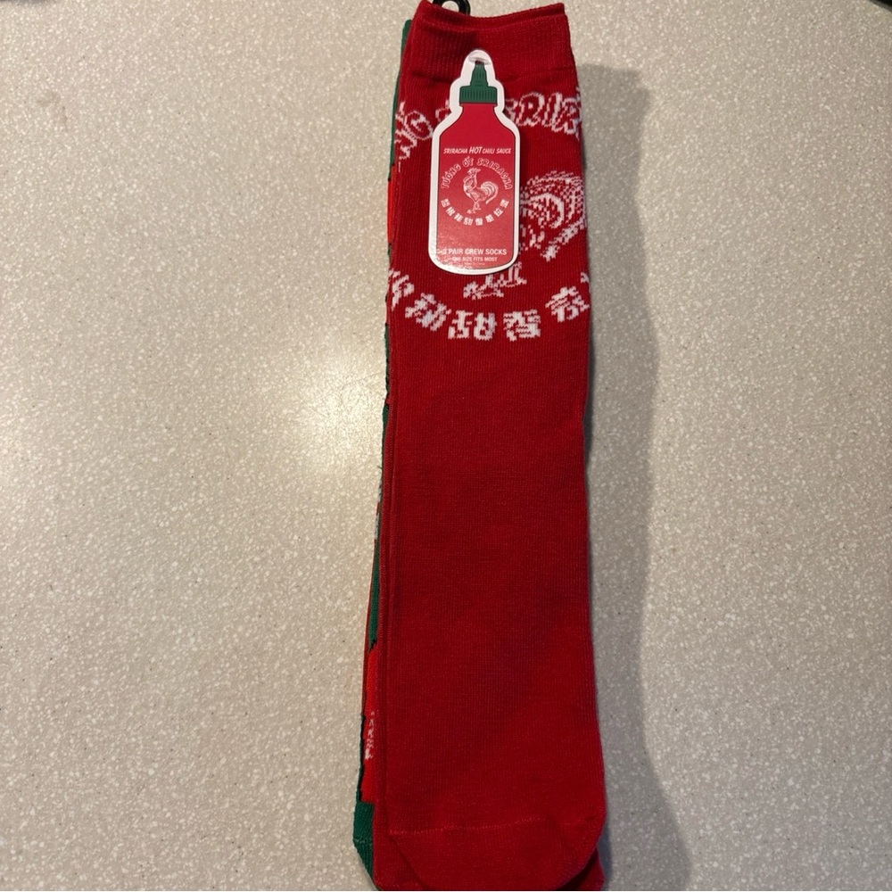 Spicy Red Hot Sauce Socks